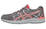 ASICS Athleisure Fabric Abrasion Resistant Low top Running Shoes Women's Gray Orange
