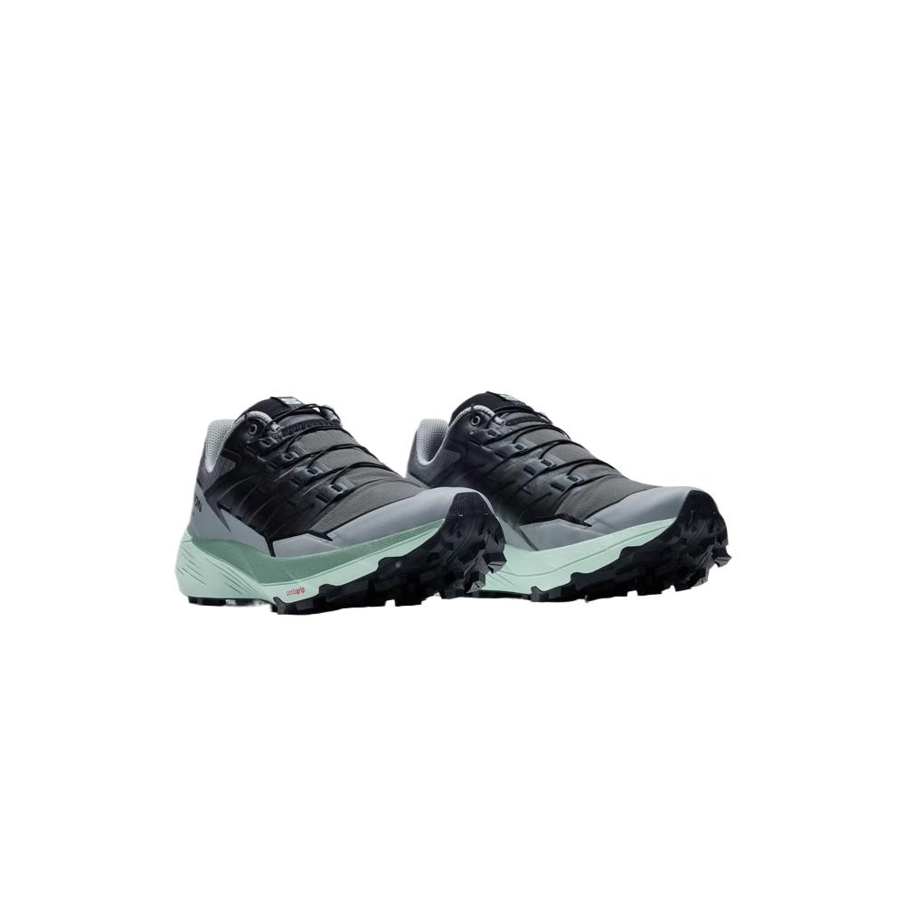 SALOMON Comfortable Cushioning Breathable Lightweight Low top Running Shoes Men’s Asphalt Gray