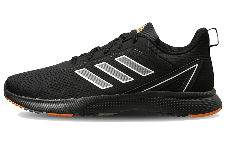Adidas Seize The Street Running Shoes Men's Low Top Black/White