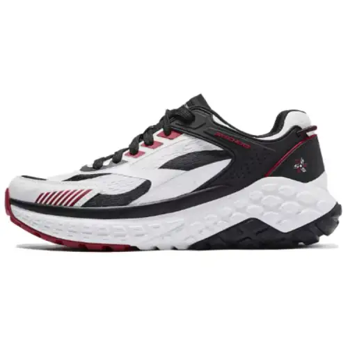 Skechers Sport Fabric Low top Casual Running Shoes Men's Gray White