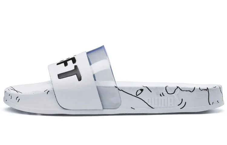 Shantell Martin x PUMA Leadcat Abrasion Resistant Abrasion Resistant Slide Slippers Unisex White