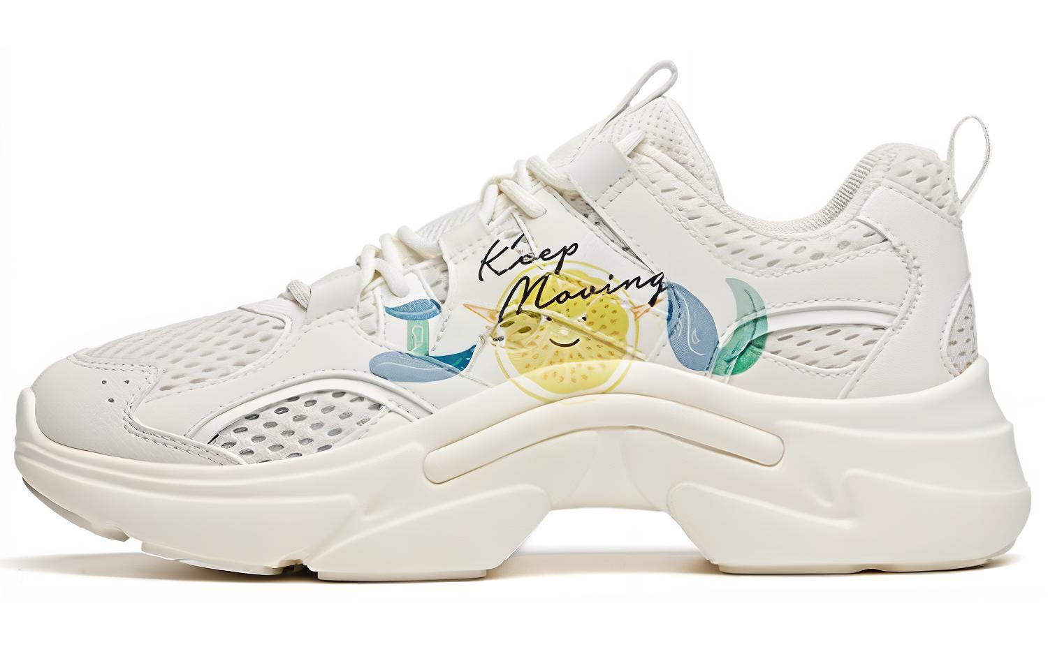 ANTA Running Series Sneakers ‘White Yellow’ Women’s
