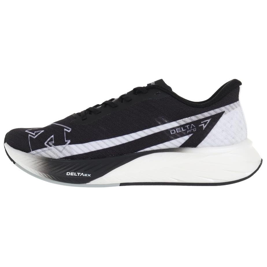 DESCENTE Lightweight Low top Running Shoes Unisex Black White