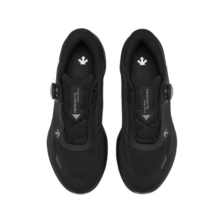DESCENTE RUNNING Mesh Breathable Support Rebound Low top Training City Commuting Sports Running Shoes Men’s Black