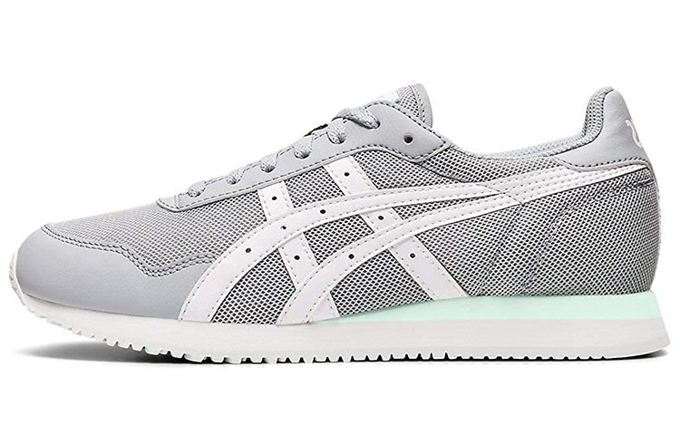 Asics Tiger Runner Comfortable And Trendy Abrasion Resistant Low top Running Shoes Men's Smoke Gray