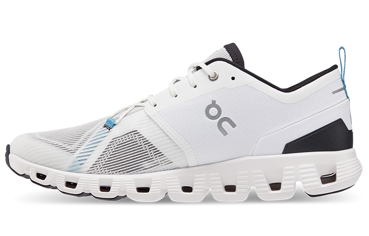 On Cloud X 3 Running Shoes Men’s Low Top White, Black