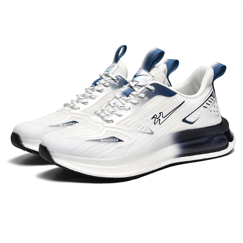 Binary Fabric Low top Popcorn Light Rebound Technology Casual Racing City Commuting Running Shoes Men’s