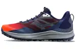 Saucony Peregrine 12 Running Shoes Women's Low Top Blue/Orange