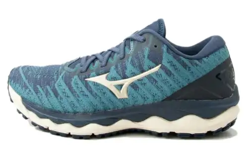 Mizuno Wave Sky 4 Comfortable Slip Resistant Low top Running Shoes Men's Ink Blue