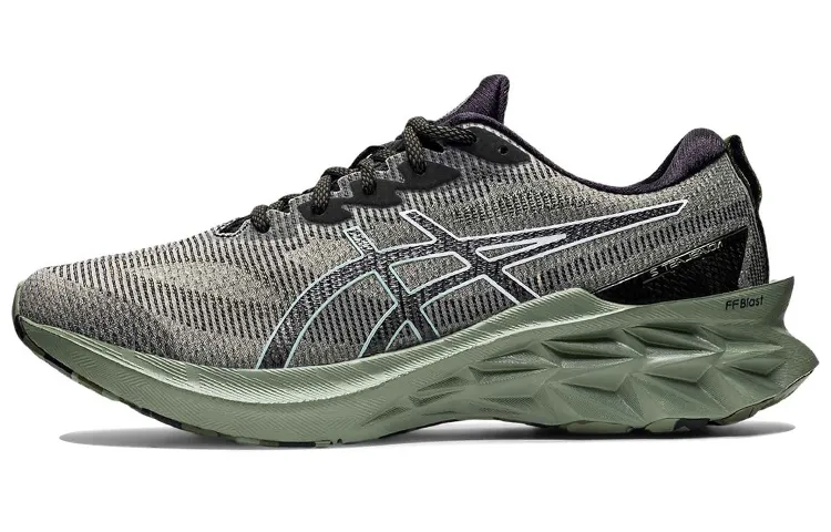 ASICS Novablast 2 Dark Grey Green