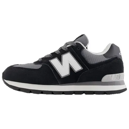 New Balance NB 574 Cushioning Low top Shoe Women's Black White