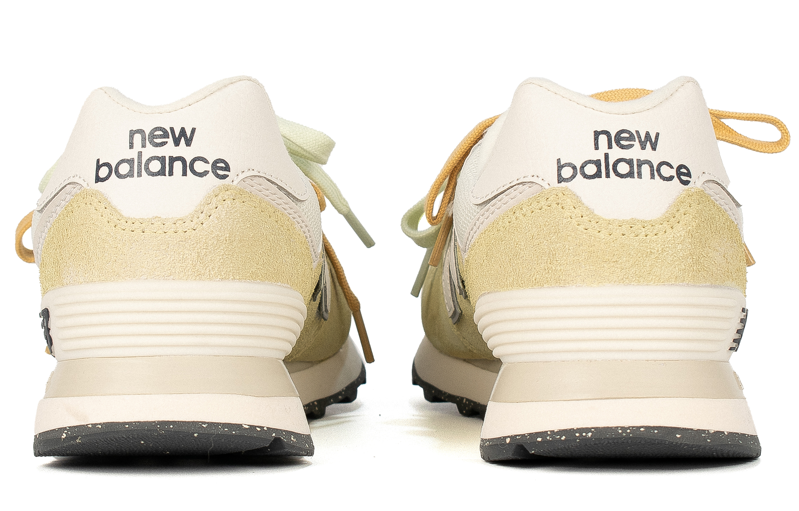 New Balance NB 574 Low top Running Shoes Unisex Lemon