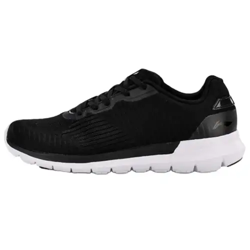 Li Ning Spirit Wind Comfortable Slip Resistant Abrasion Resistant Low top Running Shoes Unisex Black