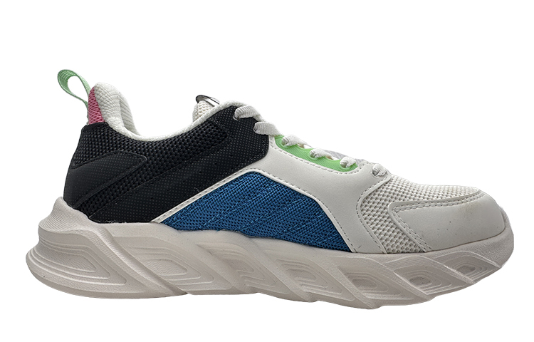 361° Abrasion Resistant Breathable Low top Running Shoes Women’s White Blue