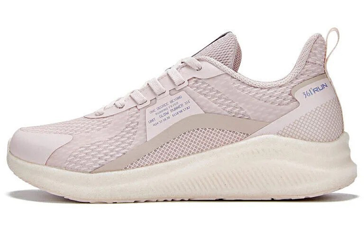 361° Versatile Cushioning Breathable Low top Running Shoes Women’s Nude Pink