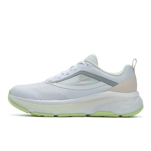 FILA NUVOLE 2 Fabric Abrasion Resistant, Breathable, Lightweight Low top Casual Running Shoes Women's White Green
