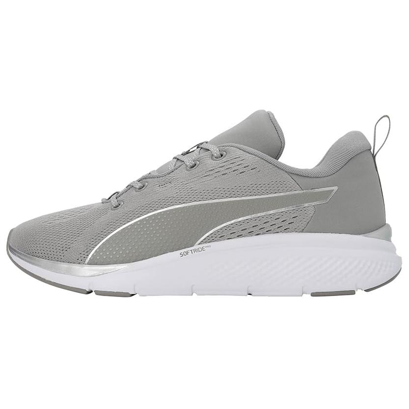 PUMA Softride Pro Cushioning Slip Resistant Low top Running Shoes Unisex Gray