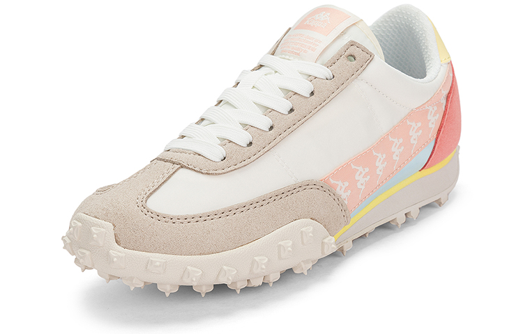 Kappa Low top Casual Running Shoes Women’s White Khaki Brown Pink Blue Yellow