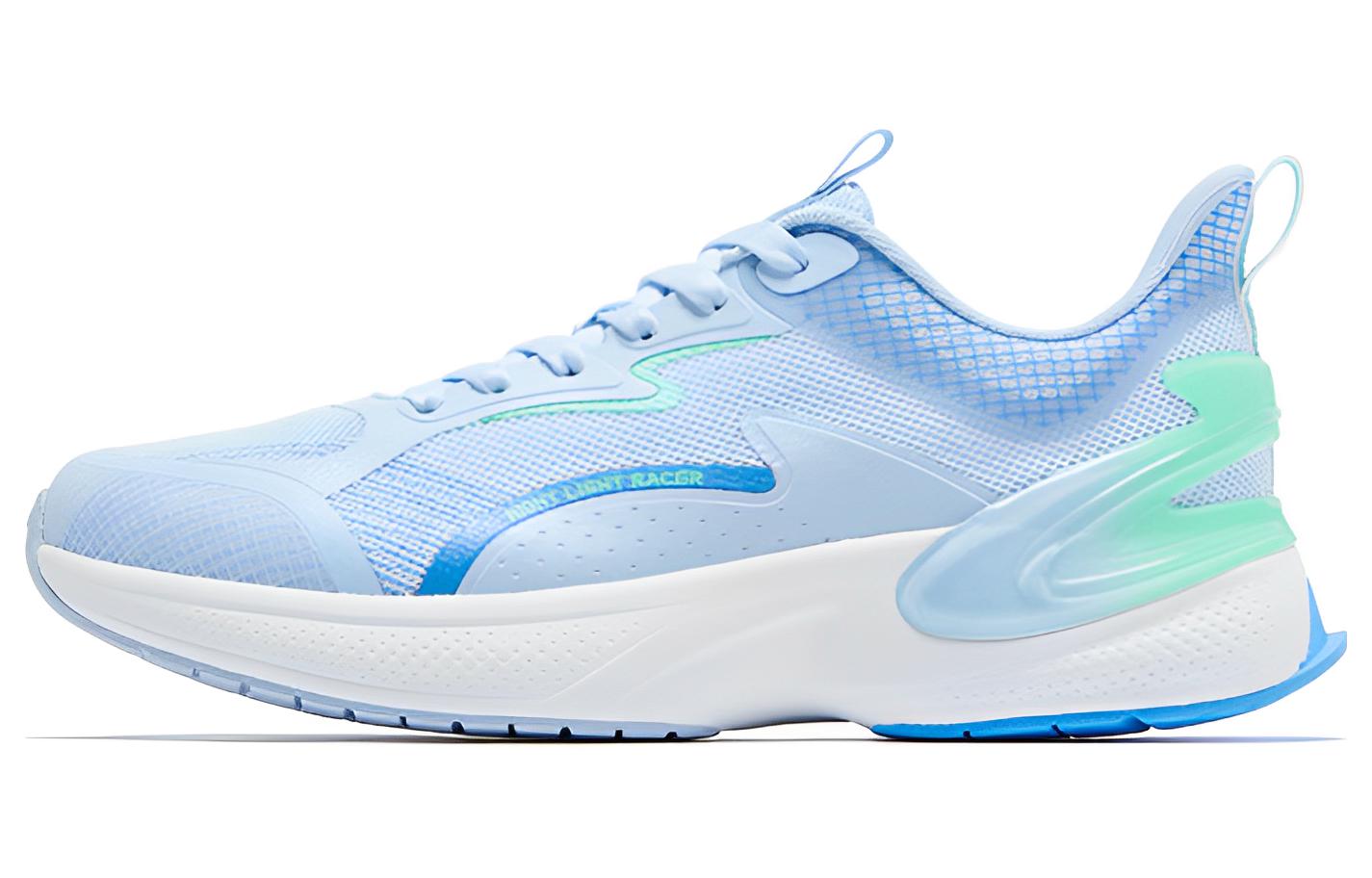 QIAODAN Abrasion Resistant Slip Resistant Low top Running Shoes Men’s Blue White