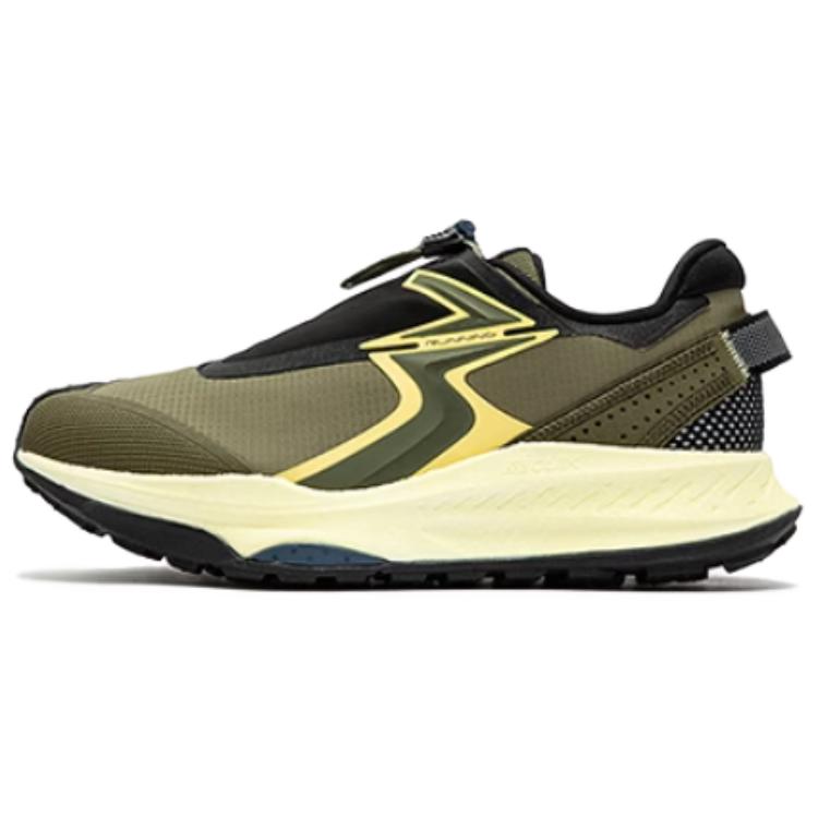 361° Wu Xia Collection Mesh Cushioning, Wear Resistant Low top Running Shoes Men’s Black Green