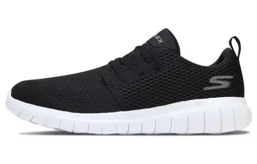 Skechers Go Flex Ma Low top Sports Casual Shoes Black White