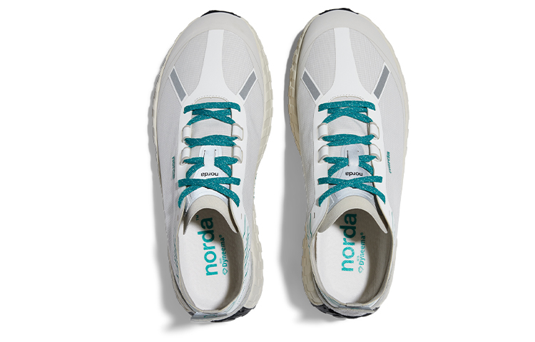 NORDA 001 Fabric Breathable Low top Running Shoes Men’s Vintage White