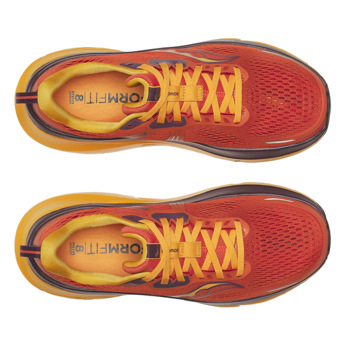 Saucony Guide 18 Low top Running Shoes Men’s Orange Yellow