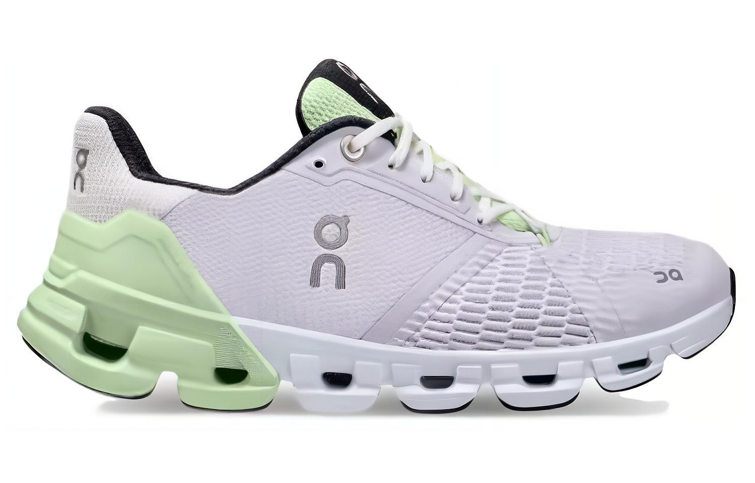 On Abrasion Resistant Breathable Low top Casual Running Shoes Women’s White Green