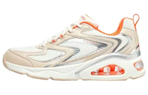 Skechers Tres Air Terti Airy 'White Beige Orange' Women's