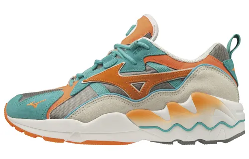 Wave Rider Mizuno 1 S 'Steel Grey Orange Clown Fish'