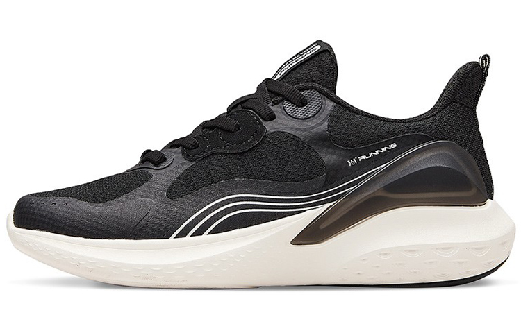 361° Abrasion Resistant Breathable Low top Running Shoes Women’s Black White