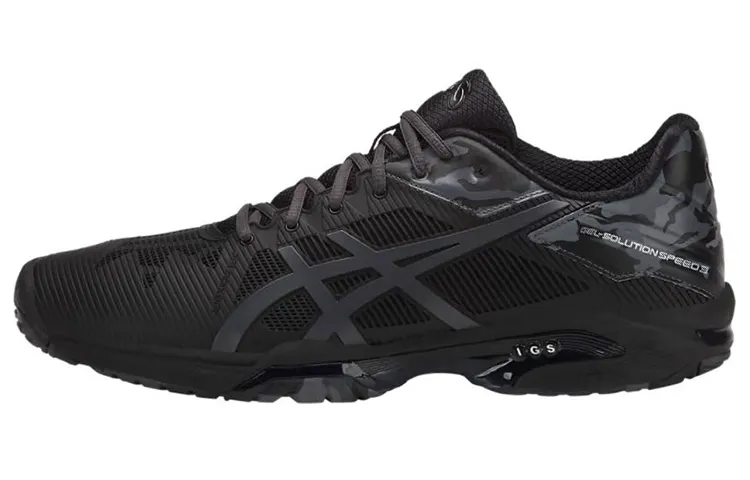 ASICS Gel Solution Speed 3 L.E. 'Black Phantom'
