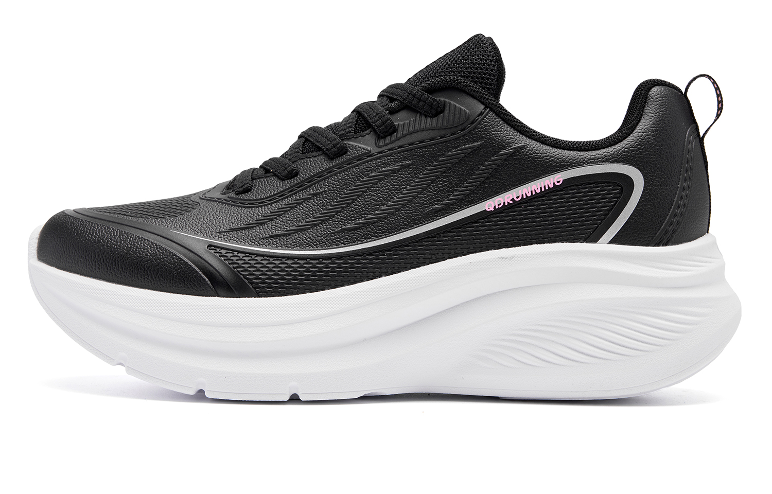 QIAODAN Flying Colors Cushioning Slip Resistant Abrasion Resistant Breathable Lightweight Height Increasing Low top