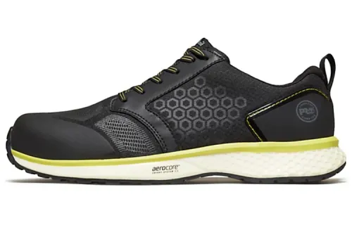 Timberland REAXION Casual Shoes Men's Low Top Black/Yellow