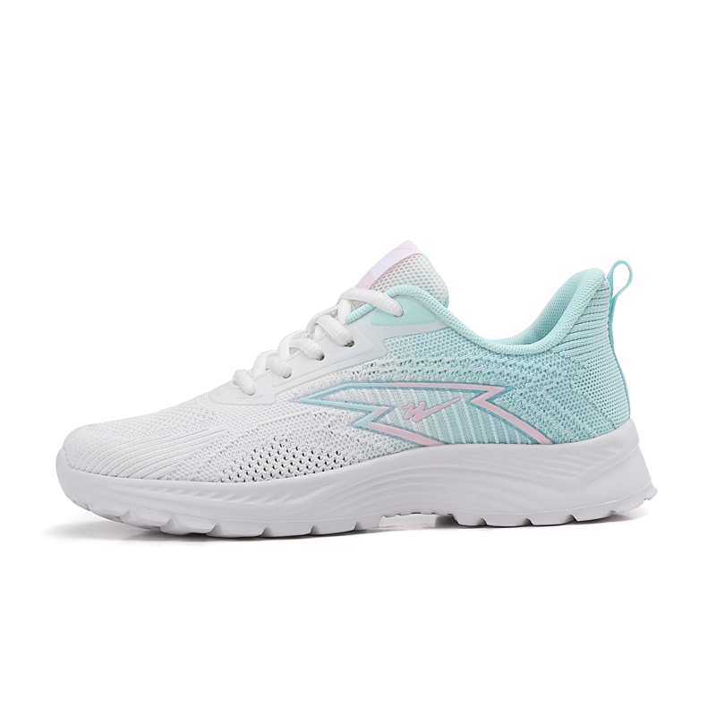 Binary Cushioning Breathable Support Cushioning Breathable Support Low top Casual Running Shoes Women’s White Moon