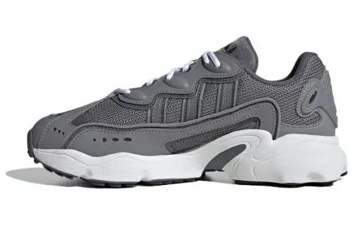 Adidas Originals Ozweego Comfortable Abrasion Resistant Breathable Low top Casual Shoes Women's Gray White