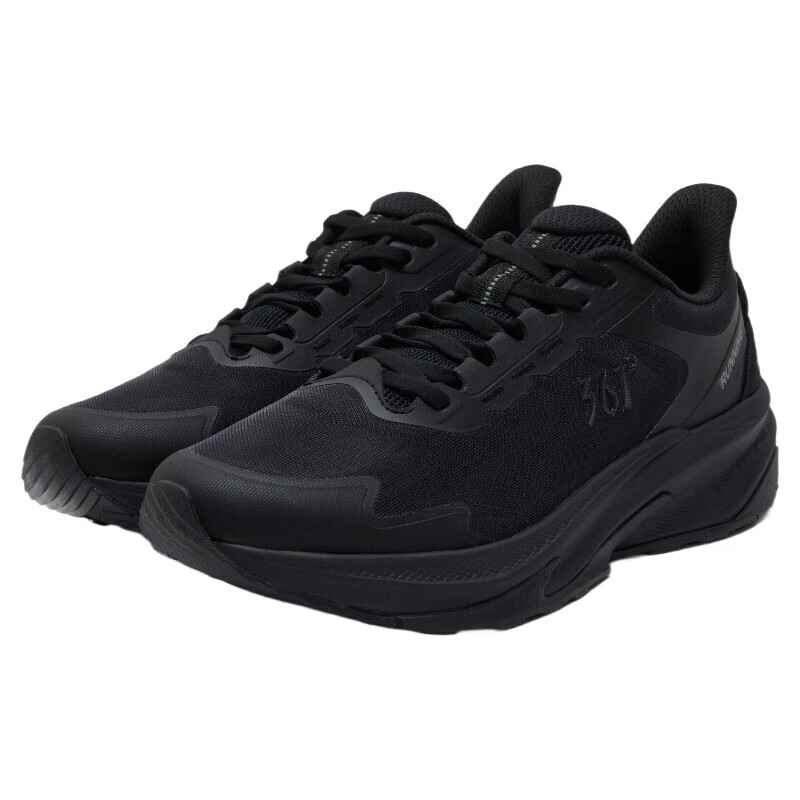 361° Cushioning Breathable Low top City Commuting Running Shoes Men’s Obsidian Black