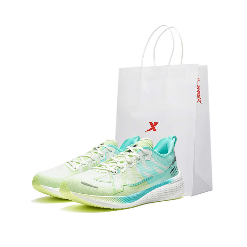 XTEP 2000km 1.0 Fabric Cushioning, Wear Resistant Low top Long Distance Running Shoes Men’s