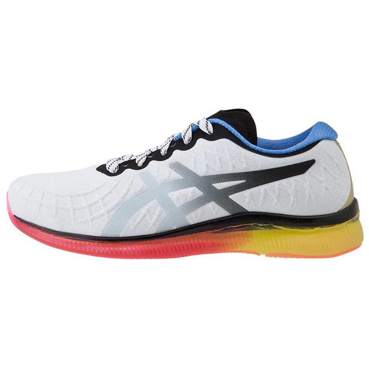 Женские кроссовки ASICS Gel-Quantum Infinity (бело-розовые)