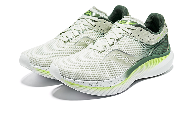 Saucony Kinvara Elite 14 Mesh Lightweight Low top Training Running Shoes Unisex Light Green