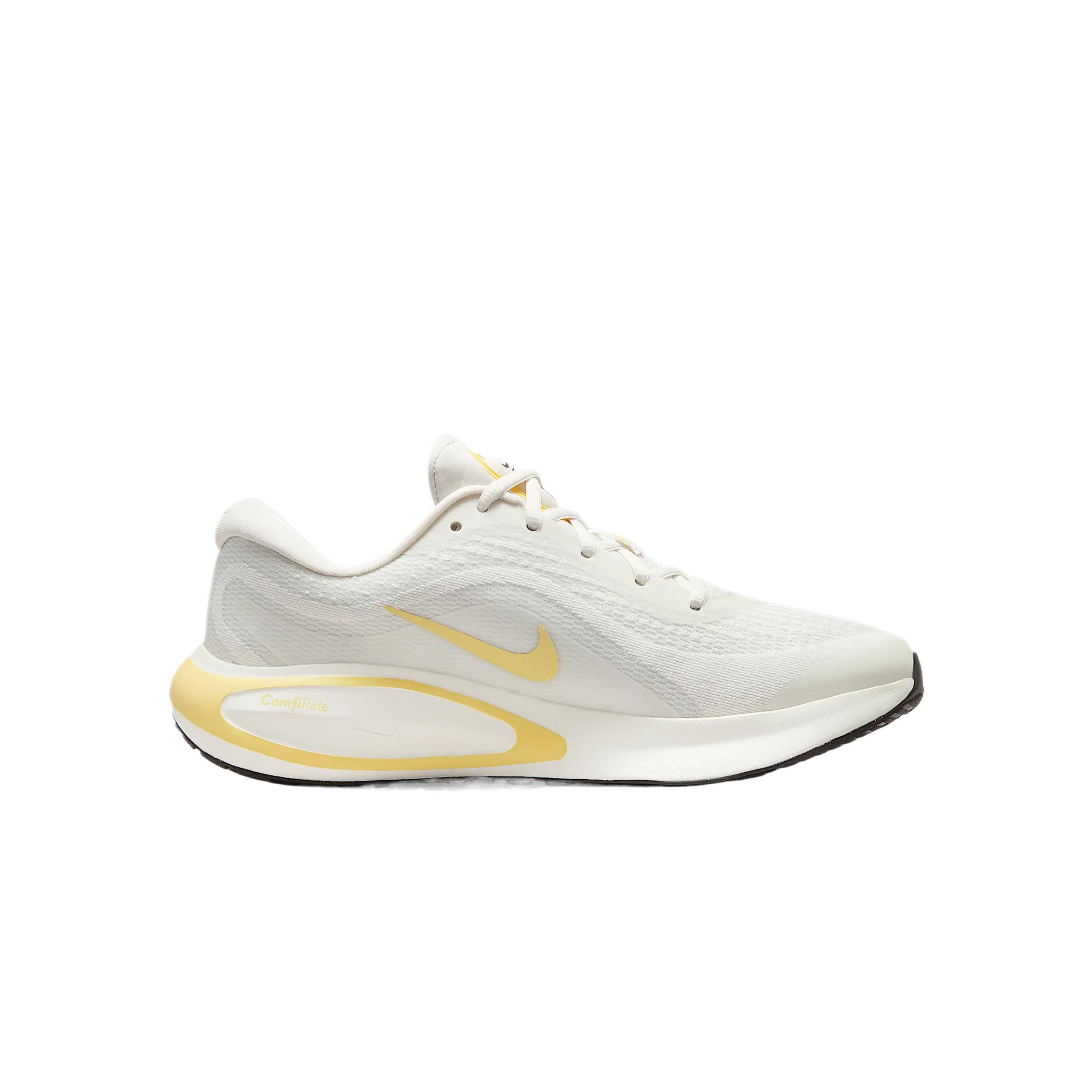 Nike Journey Run Abrasion Resistant Low top Training Running Shoes Women’s Silver Yellow
