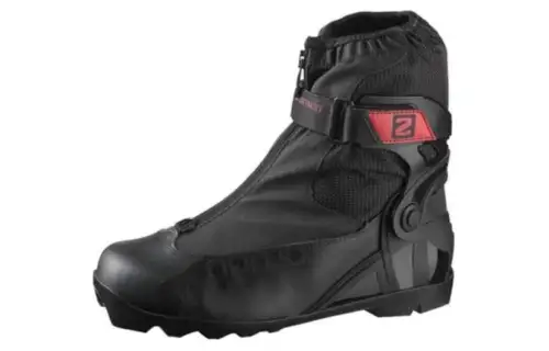 SALOMON Abrasion Resistant Height Increasing Ankle Length Outdoor Boots Low Heel Women's Black Red