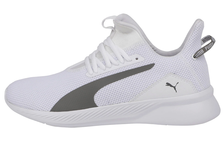 PUMA Tishatsu Comfortable Cushioning, Wear Resistant Low top Running Shoes Men's White