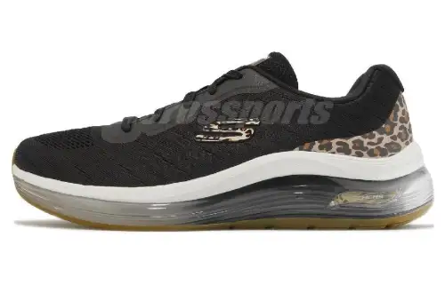 Skechers Arch Fit Abrasion Resistant Breathable Low top Casual Running Shoes Women's Black