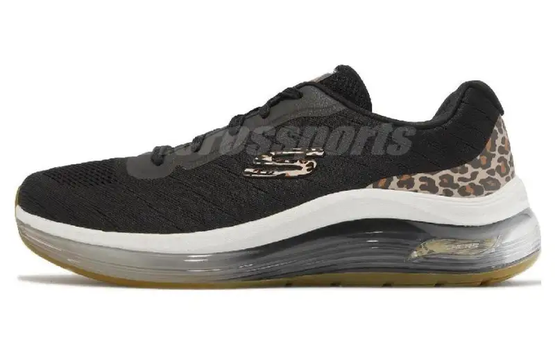 Skechers Arch Fit Abrasion Resistant Breathable Low top Casual Running Shoes Women's Black