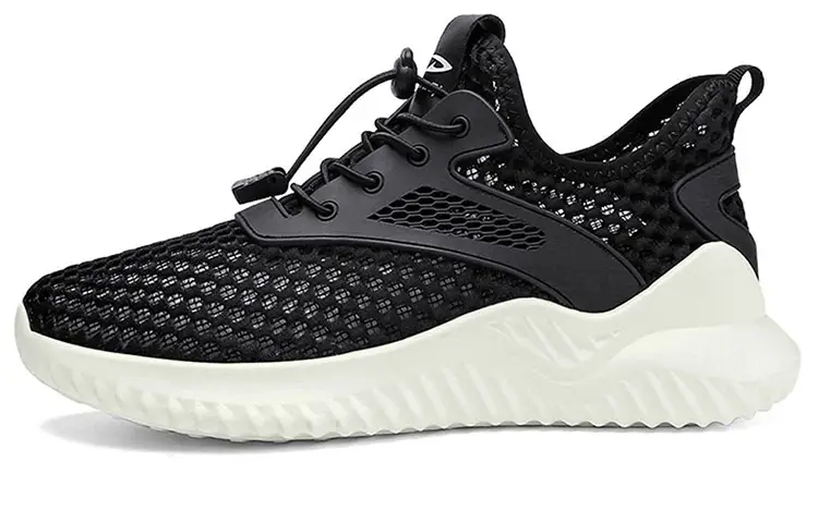 DEERWAY Low top Sports Casual Shoes Men's Black