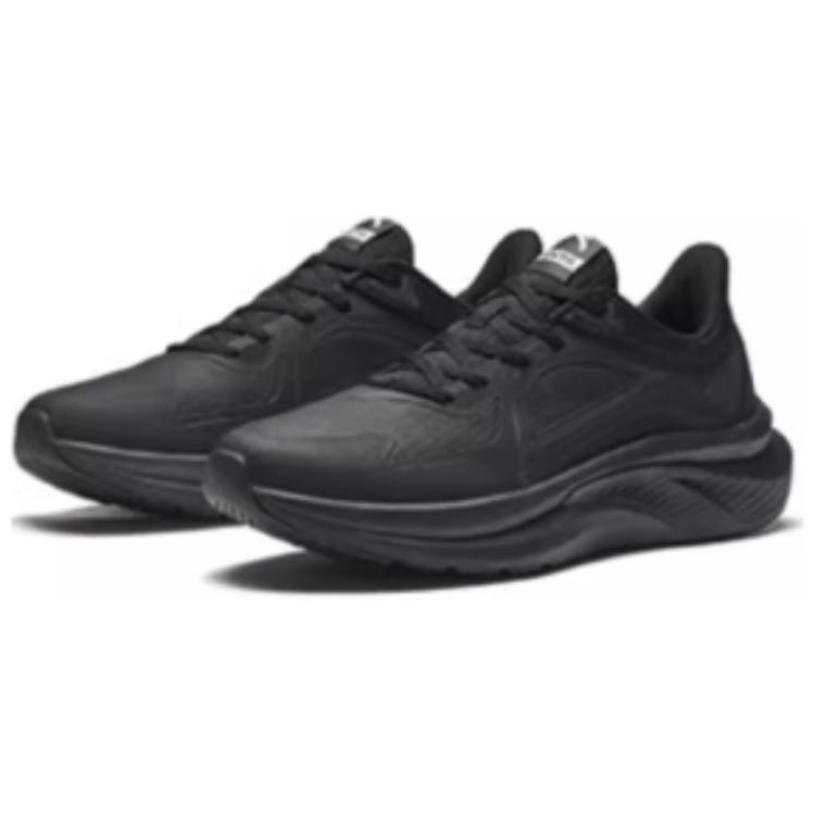 Anta Feihong Cushioning, Wear Resistant Low top Casual Running Shoes Men’s Basic Black