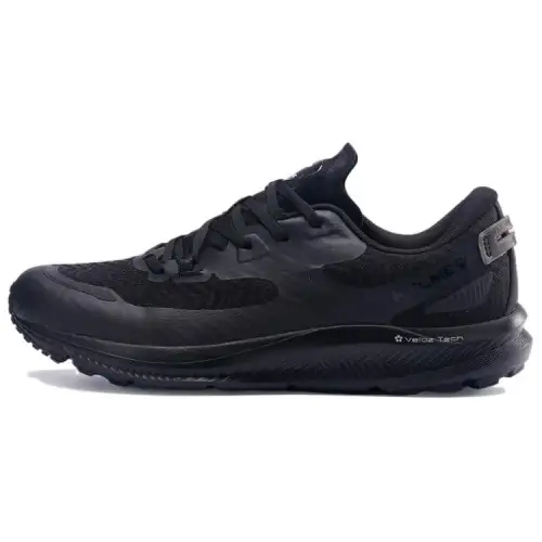 KELME Cushioning Abrasion Resistant Low top Casual Running Shoes Unisex Black