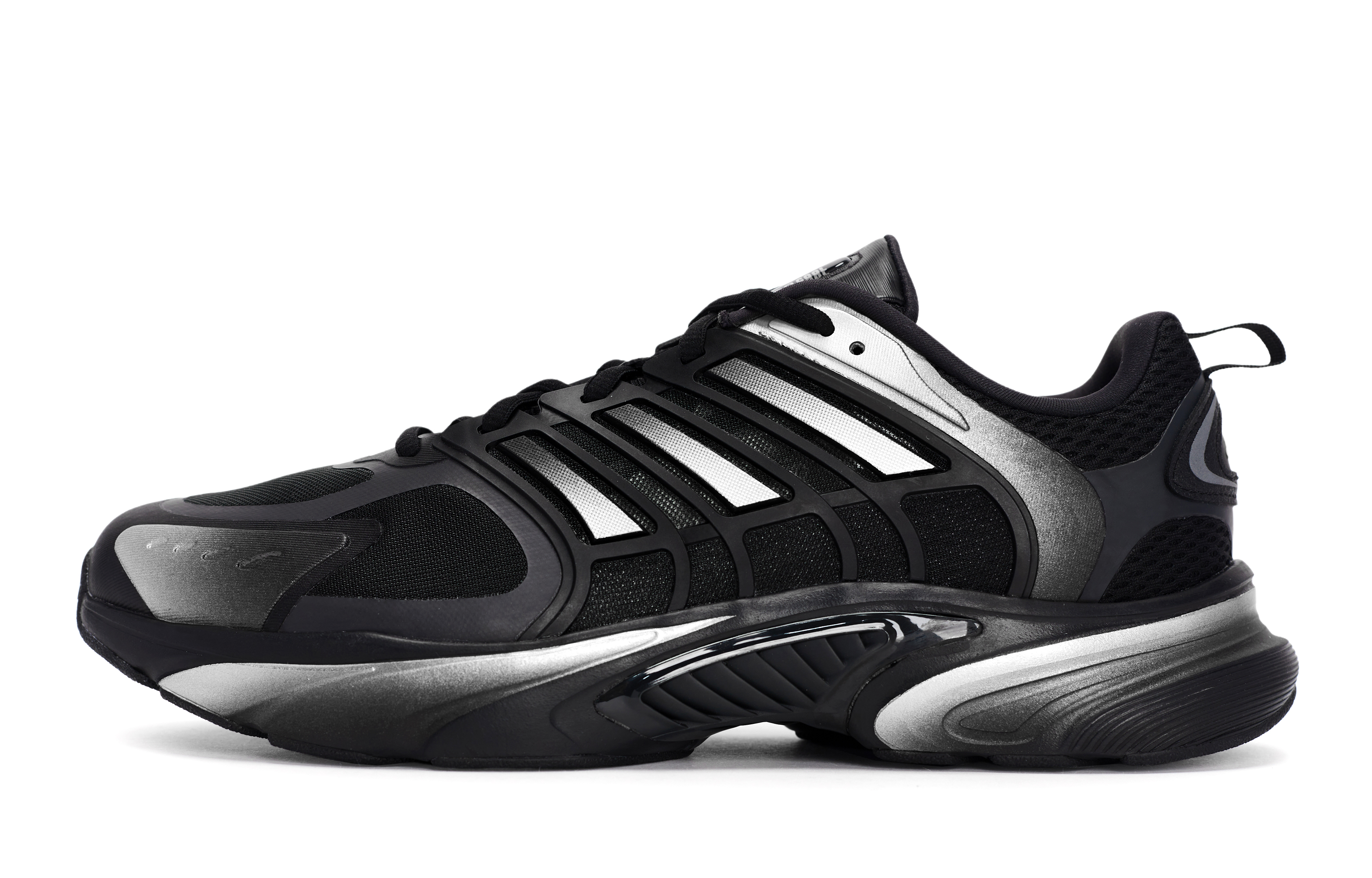 Adidas Climacool Ventania Abrasion Resistant Low top Running Shoes Unisex Black Silver