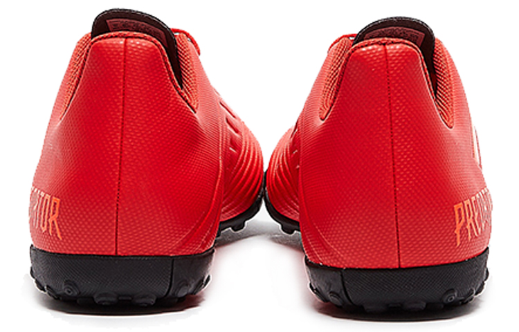 Мужские кроссовки adidas Predator19.4 TF (красно-черные) — фото 4